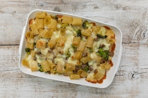 Preparazione Pasta pasticciata broccoli e salsiccia - Fase 4