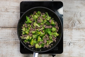Preparazione Pasta pasticciata broccoli e salsiccia - Fase 2