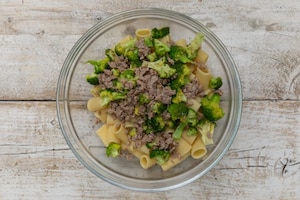 Preparazione Pasta pasticciata broccoli e salsiccia - Fase 2