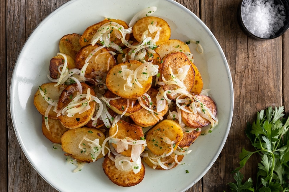 Patate alla lionese ricetta