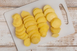 Preparazione Patate alla lionese - Fase 1