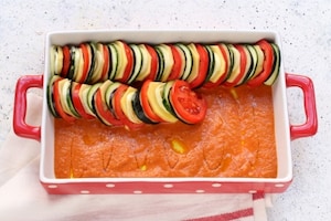 Preparazione Ratatouille di verdure al forno - Fase 2