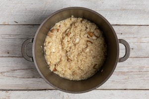 Preparazione Risotto filante ai porcini - Fase 2