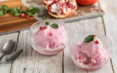 Sorbetto di melagrana