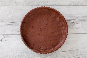 Preparazione Crostata al cioccolato e burro di arachidi  - Fase 1