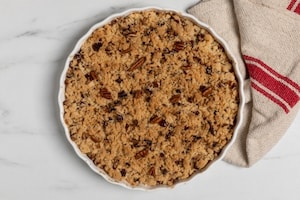Preparazione Crumble di mele, noci pecan e miele alla vaniglia - Fase 3