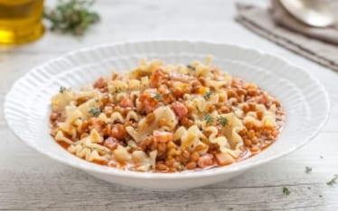 Pasta e lenticchie