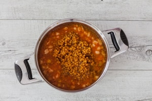 Preparazione Pasta e lenticchie - Fase 2