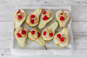 Preparazione Pere al forno con crumble di avena  - Fase 3