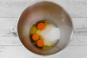 Preparazione Plumcake al cacao e pere  - Fase 1