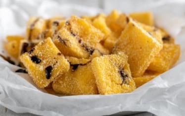 Polenta fritta con aceto balsamico