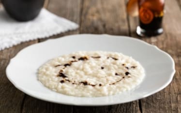 Risotto al taleggio con aceto balsamico
