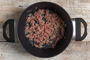 Preparazione Risotto alla zucca e salsiccia - Fase 2