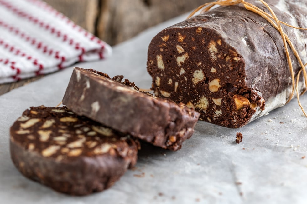 Salame di cioccolato ricetta