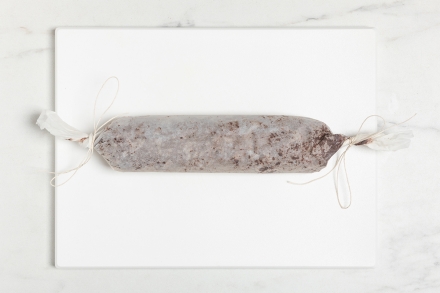 Preparazione Salame di cioccolato - Fase 4 Preparazione Salame di cioccolato - Fase 4