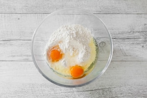 Preparazione Tagliatelle al prosciutto crudo - Fase 1