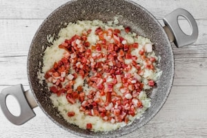 Preparazione Tagliatelle al prosciutto crudo - Fase 4