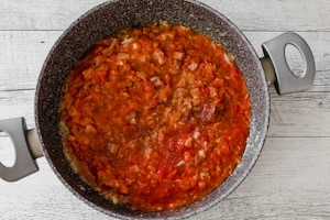 Preparazione Tagliatelle al prosciutto crudo - Fase 4