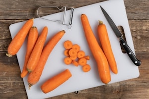 Preparazione Vellutata di carote - Fase 1