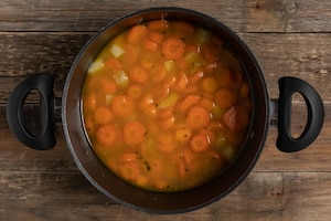 Preparazione Vellutata di carote - Fase 2