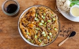 Vermicelli con pollo teriyaki