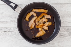 Preparazione Vermicelli con pollo teriyaki - Fase 3