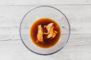 Preparazione Vermicelli con pollo teriyaki - Fase 2