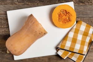 Preparazione Zucca in padella - Fase 1