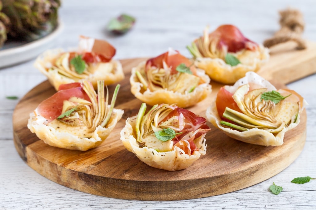 Antipasti Di Natale Fantasiosi.Ricetta Canestrini Di Parmigiano Cucchiaio D Argento