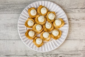 Preparazione Cestini di pasta sfoglia - Fase 3