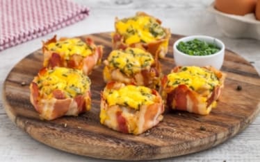 Frittatine nella pancetta