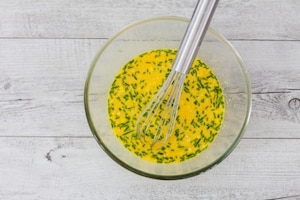 Preparazione Frittatine nella pancetta - Fase 1