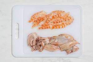 Preparazione Lasagne di pesce - Fase 1