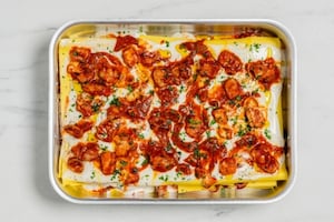 Preparazione Lasagne di pesce - Fase 5