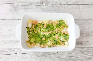 Preparazione Lasagne zucchine e salmone - Fase 3