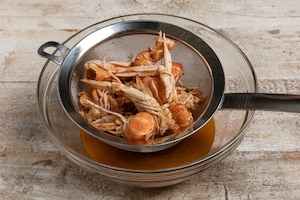 Preparazione Linguine agli scampi - Fase 2