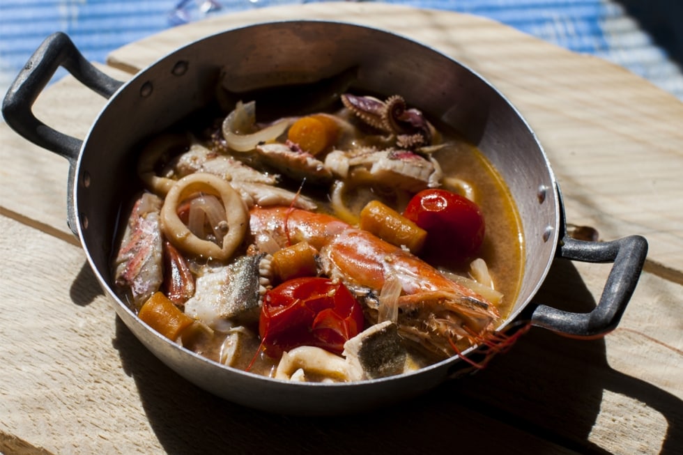 Minestrone di mare ricetta