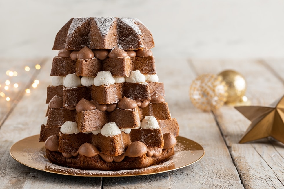 Pandoro farcito con mascarpone e Nutella ricetta