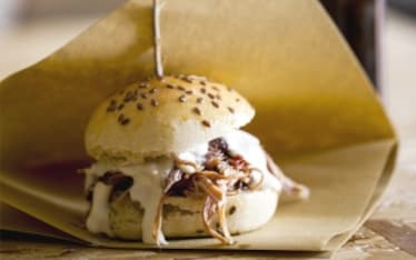 Pulled pork nel bun