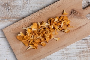 Preparazione Risotto ai funghi misti - Fase 1