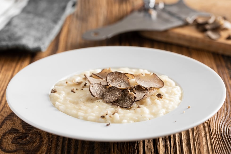 Risotto al tartufo ricetta