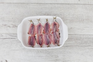 Preparazione Sarde al forno - Fase 2