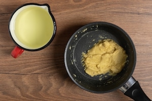 Preparazione Besciamella senza latte - Fase 2