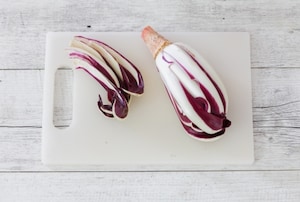 Preparazione Bowl di farro con radicchio di Treviso tardivo, zucca, melagrana e mela  - Fase 2