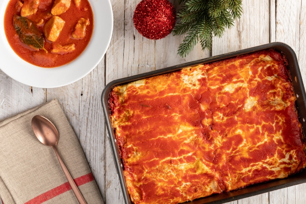 Cannelloni di crêpes con ricotta e spinaci al sugo di carne di nonna Melina ricetta