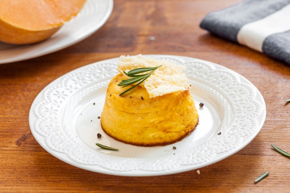 Flan di zucca ricetta