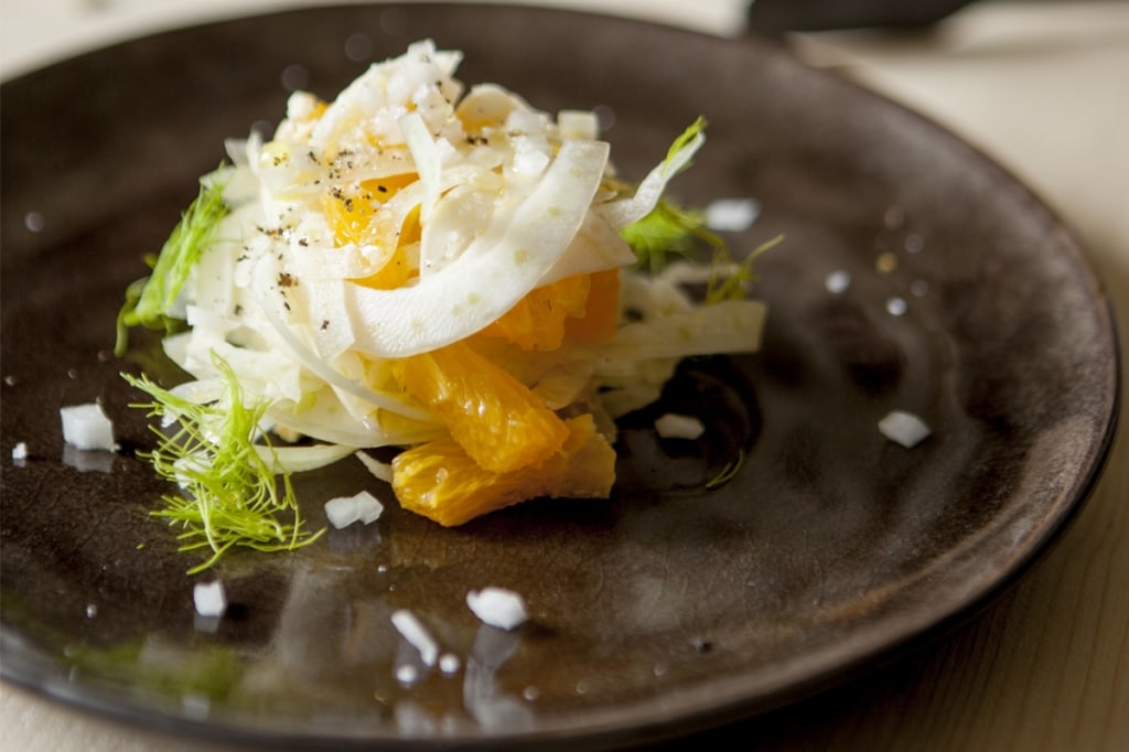 Insalata di finocchi e arance