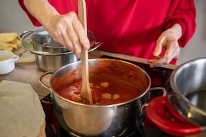 Preparazione Pasta al forno di nonna Giovina - Fase 1