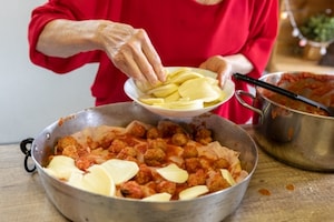 Preparazione Pasta al forno di nonna Giovina - Fase 4