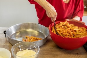 Preparazione Pasta al forno di nonna Giovina - Fase 3